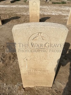 BAGHDAD (NORTH GATE) WAR CEMETERY - SULTAN AHMAD, 